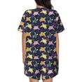 thumbnail image 6 of Sigee Turtle for Sleepwear Casual Pjs with Pockets Women's Pajamas Sets Shorts 2 Piece Short Sleeve Lounge Sets Medium, 6 of 9