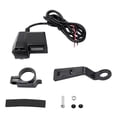 thumbnail image 1 of Cargador de teléfono móvil multifuncional para coche de motocicleta de 12 V con mesa de visualización de voltaje 3,1 A USB dual con encendedor de cigarrillos, 1 of 2
