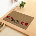 thumbnail image 2 of Nghnuifg Indoor Door Mat Kitchen Rugs Front Door Mat Outside Entrance Soft Chenille Boot Tray Non Slips Kitchen Floor Mat, 2 of 7