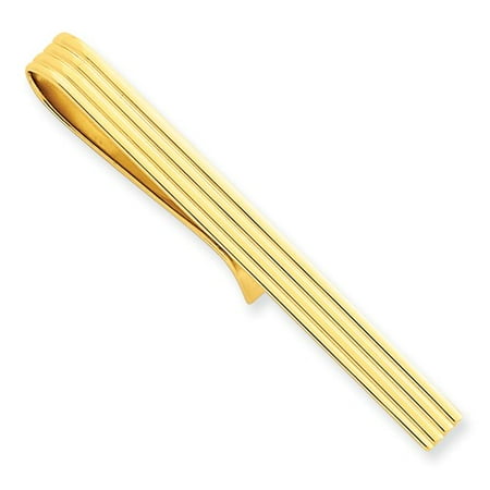 14k Yellow Gold Tie Bar