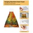 thumbnail image 4 of Christmas Penguin Christmas Tree Hand Towels Microfiber Hanging Cloth Quick Dry Cleaning Cloth Christmas r Kitchen Towel, 4 of 7