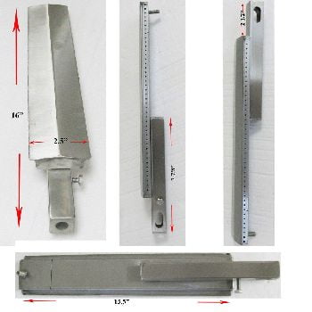304 Stainless Steel Burners - 304 16-inch Stainless Steel Burner for Sunstone Grills
