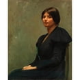 thumbnail image 3 of Alice Pike Barney 15x18 Black Modern Framed Museum Art Print Titled - Martha (ca 1890), 3 of 5