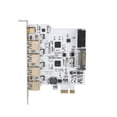 thumbnail image 4 of Adapter Card, 4 External Female Connectors Stable  Long Lasting Convenient Practical PCI E Expansion Card  for Office for Home, 4 of 7