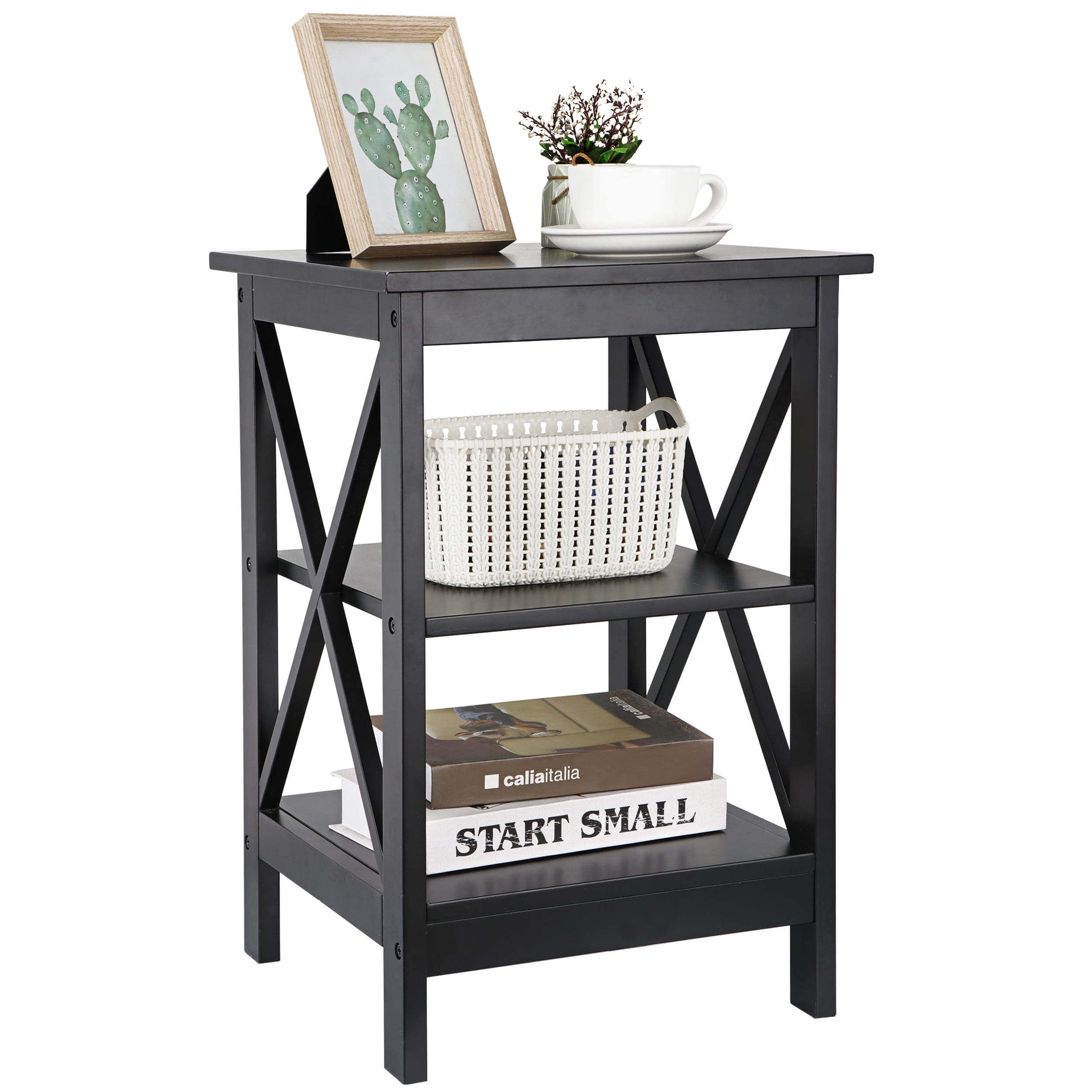 Nightstand End Table Sofa Side XDesign Storage Organizer 