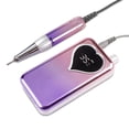 thumbnail image 1 of Nail Drill Electric File, User Friendly Smart LCD Screen Rechargeable Ergonomic Multifunctional Non Slip Grip Electric Nail File Machine 0-35000RPM  for Shops Gradient, 1 of 7