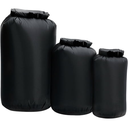GoolRC 3pcs Waterproof Dry Bag Roll Dry Sack For Kayaking Boating Fishing Swimming