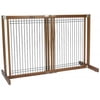 30" Kensington - Large Free Standing Wood/Wire Pet Gate - Artisan Bronze