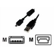 Cables Unlimited - USB cable - USB (M) to mini-USB Type A (M) - 6.6 ft - black