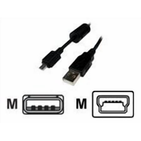 Cables Unlimited - USB cable - USB (M) to mini-USB Type A (M) - 6.6 ft - black