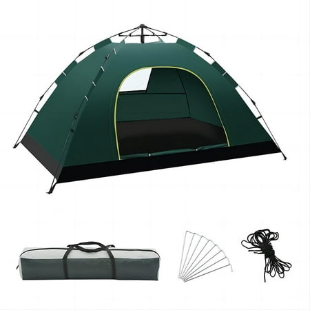 Automatic Pop Up Camping Tent for 2 People Portable Camping Tent 60S Instant Pop Up for Backpacking Hiking