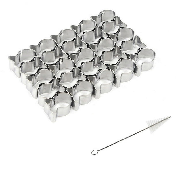 Cookie Cutter Set for Making Mini Goldfish Crackers, Family Reunions, Suitable for Making Sweet Biscuits, Stainless Steel Ref: 2224
