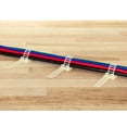 thumbnail image 2 of Secure Cable Ties 17mm Natural Adjustable Cable Strap - 100 Pack, 2 of 3