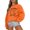 #04 Orange [Womens Halloween Sweatshirts] [WenDA6070232], variant on Halloween Sweatshirt for Women Trendy 2026 Funny Pumpkin Ghost Skeleton Printed Long Sleeve Fall Sweaters for Women Outfits Womens Tops #10 Orange, XXL