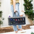 thumbnail image 4 of CleverMade Eco Collapsible Shopping Basket with Handles, 6 Gal, 4 of 9