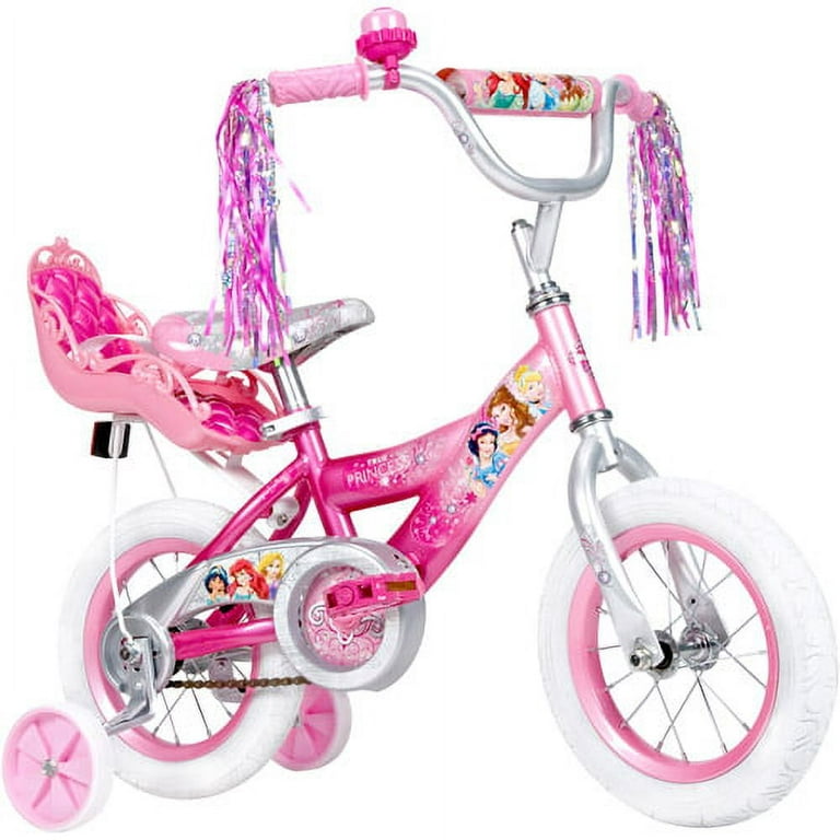 Carrier, Bike Doll by Huffy Disney Princess Girls\' 12\