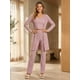 thumbnail image 2 of Conjunto Casual 3 Piezas Pantalón, Blusa y Cárdigan Cómodo y Elegante para Mujer, 2 of 5