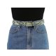 thumbnail image 4 of Cinturones de Cuero Sintético INSPIRE CHIC para Damas con Hebilla de Pin de Metal y Patrón Trenzado para Jeans y Vestidos en Verde, 4 of 4