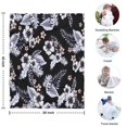 thumbnail image 4 of Pioneer Flower Floral Print Pattern Blanket,Comfortable Soft Lamb Wool Throw Blanket,All Season,Warm Lightweight Blankets for Sofa Bed Couch Living Room Chair,30"x40", 4 of 4