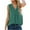 Blue, variant on Aoochasliy Womens Blouses Short Sleeve Tunic Shirts Loose Casual Sleeveless V-Neck Solid Casual