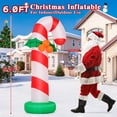 thumbnail image 5 of GOOSH 6 FT Christmas Inflatables Giant Candy Cane Decorations, Candy Cane Inflatable with Built-in LEDs, Outdoor Christmas Decorations Clearance for Xmas/Holiday/Party, 5 of 8
