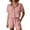 Light Pink^phY, variant on QGJZVUNL 2 Piece Sets for Women Summer Casual Short Sleeve Button Tops Elastic Waist Shorts Lounge Set Size L