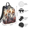thumbnail image 2 of Easygdp Romantic Flower Fox para Easygdp Yak - Mochila Casual Ligera y Resistente para Viaje y Senderismo para Hombres y Mujeres, 2 of 7