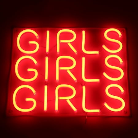 Neon Girls Art Signs Light Led Neon Art Visual Art