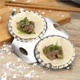 thumbnail image 3 of QualitChoice Stainless Steel Dumpling Clip Double-Headed Manual Dumplings Mold Dumpling Maker, 3 of 6