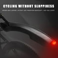 thumbnail image 4 of HUGFEGWE Combination Tool Quick Release Model Bicycle Mudguard Guards Kit - Full Coverage Lengthening and Widening Bike Front/Rear Mud Protector,Red CJB91-54779, 4 of 7