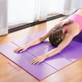 thumbnail image 3 of facefd Foldable Thick Yoga Mat Eco-Friendly Portable Travel Pilates Mat PVC Non-Slip Exercise Mat for Men/Women, 3 of 5