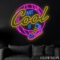 thumbnail image 3 of Glowneon Just Cool It Neon Sign, Shoes Shop Led Sign, Shoe Shop Sign, 3 of 4