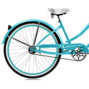 Micargi Rover GX 26 Beach Cruiser Single Speed Coaster Brake Hi-Tensile Steel Frame Baby Blue Rims White Wall Tires