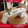 thumbnail image 2 of Conference Computer Desks Study Standing Vanity Bedroom Desk Accessories Office School Scrivania Cameretta Modern Furniture My Lux Decor Round, 2 of 28