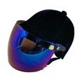 thumbnail image 4 of Casco de equitación ajustable estilo caballero, exterior de terciopelo, suministros para equitación Espejo de color, 4 of 8