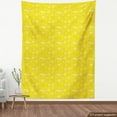 thumbnail image 3 of Ambesonne Yellow and White Fabric by the Yard Upholstery, Lemon Design, 3 Yards, Yellow White, 3 of 4