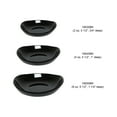 thumbnail image 4 of Excellante Classic black extra heavy weight melamine dinnerware collection 2 oz, 3 1/2" round saucer, 3/4" deep, comes in dozen, 4 of 4