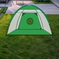 thumbnail image 1 of Red de práctica de golf Colamx Con jaula de impacto para lanzamiento de golf Verde, 1 of 8