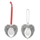 thumbnail image 1 of colgantes de alas de ángel para sublimación, para Navidad, en blanco, para colgar., 1 of 5