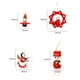 thumbnail image 2 of Mini Adornos Navideños De Madera Figuras Colgantes Árbol De Navidad Colgantes Pequeñas Decoraciones En Miniatura Vintage 10 Uds Advancent HA038191-00, 2 of 6