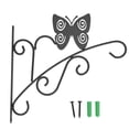 thumbnail image 1 of Outdoor Plant Hangers, Simple Sturdy Easy To Install Hanging Plant Bracket Iron  For Flower Bird Feeder Lanterns, 1 of 8