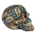 thumbnail image 3 of Nostalgic Western Route 66 Scenic US Highway Memory Lane Signs Skull Figurine, 3 of 6