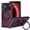 Cherryred, variant on ELEHOLD Magnetic Case for iPhone 17 Pro, Slim Shockproof Protective Cover with 360 Aluminum Ring Stand, Raised Screen Camera Rim, Rosegold
