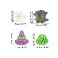 thumbnail image 7 of Unique Bargains Realistic Mini Figure Great Cake Decoration White, Black, Green, Purple, 7 of 7
