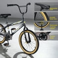 thumbnail image 4 of Fenbeli 20-in. Children's Bike, Ages 7-13 Years, Black, 4 of 9