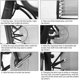 thumbnail image 3 of 4 cuerdas de repuesto para piezas de silla reclinable cuerda de repuesto, 4 cordones elásticos para silla de gravedad cero negro kaili Sencillez, 3 of 3