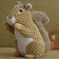 thumbnail image 4 of Pet Toy Adorable Appearance Wear Resistant 2 Styles Funny Animal-shape Dog Stuffed Toy with Squeaky Device for Puppy Shop, 4 of 8