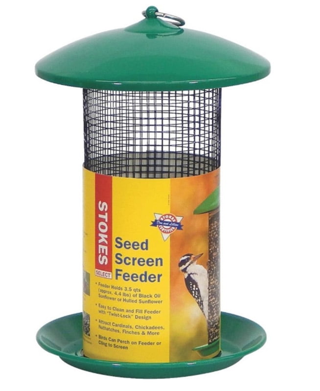 BOLITE 18010 Wild Bird Feeders Black Bolite USA Double U Shape Wire Mesh Bird Feeder 12 Feeding Stations 4 lbs