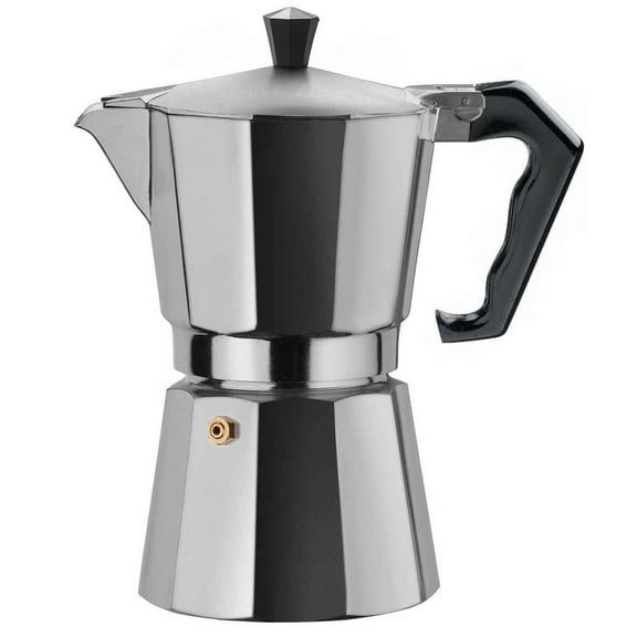 Primula Harold Import Co Espresso Maker, 1 cup, Silver