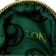 thumbnail image 5 of Bolsa para premios para mascotas Loungefly Marvel Loki Cosplay verde, 5 of 5